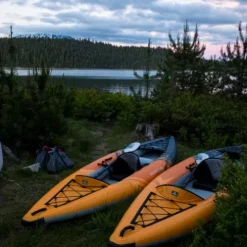 AQUAGLIDE Inflatable Kayak 1 Person Deschutes 130