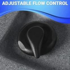 Aqualife by Strong Spas 3-4 Person Hot Tub with Hydrotherapy Jets and LED Lighting Gray Granite