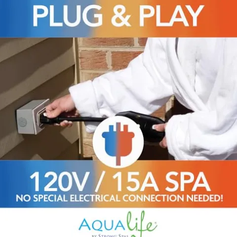 Aqualife by Strong Spas Invi Hot Tub 5-Person LED Lighting Millstone