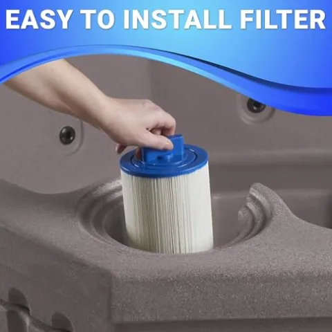 Aqualife by Strong Spas Invi Hot Tub 5-Person LED Lighting Millstone