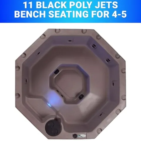 Aqualife by Strong Spas Invi Hot Tub 5-Person LED Lighting Millstone