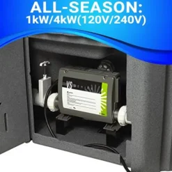 Aqualife by Strong Spas Invi Hot Tub 5-Person w/ Spa Cover & LED Lights Gray Granite