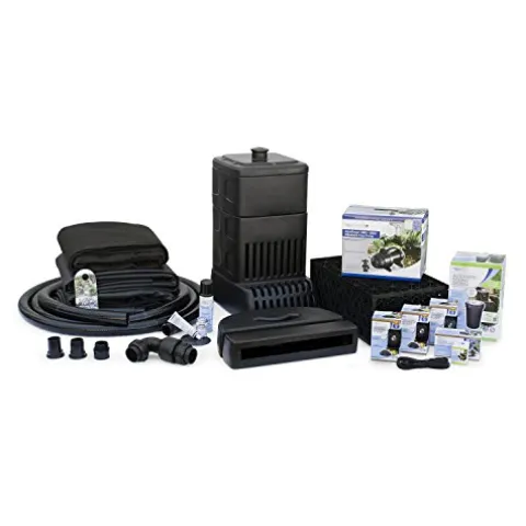 Aquascape Complete Waterfall Kit with 26 Feet Stream Large Black