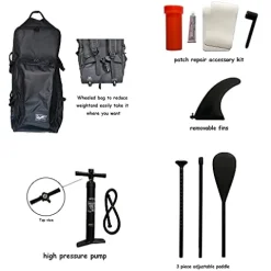 AQUBONA Inflatable Stand Up Paddle Board Ocean Blue