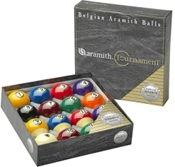 Aramith Pure Phenolic Pool Balls Regulation Belgian Made Billiard Ball Set