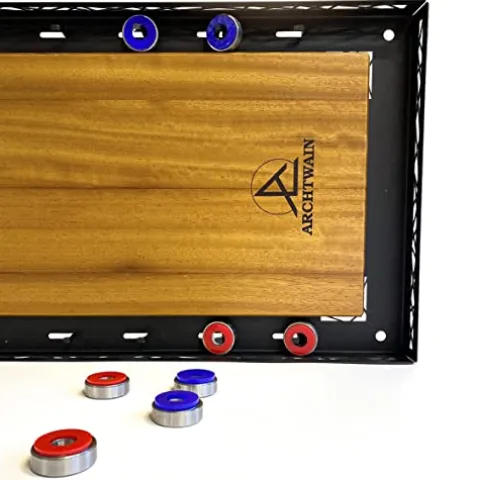 Archtwain Shuffle Board Wall Deco Black