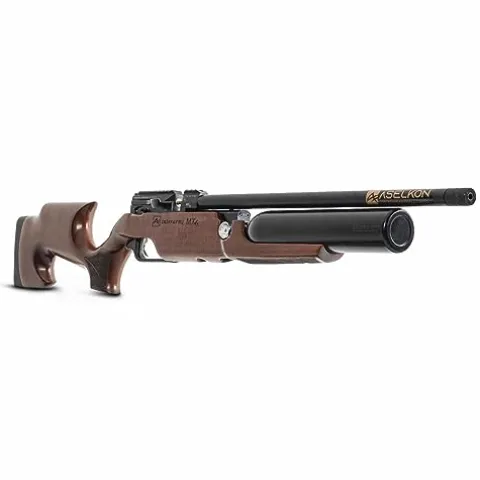 Aselkon MX6 Air Rifle Wood .25 Caliber Brown