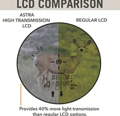 ASTRA OPTIX HBX1600B 10×42 Laser Rangefinder Binocular Green/Black