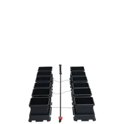 AutoPot 12 Pot Easy2Grow Hydroponic System with 2.2 Gallon Pots Black