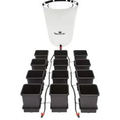 AutoPot Self-Watering Hydroponic System 12 Pot 3.9 Gallon Black