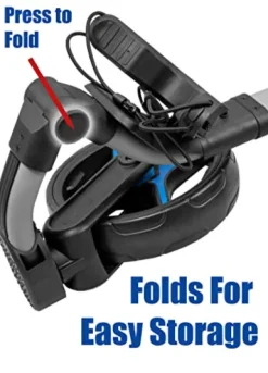 Axglo V3 Golf Push Cart Golf Trolley 3 Wheels Swivel Front Wheel Hand Brake Lightweight Black/Grey