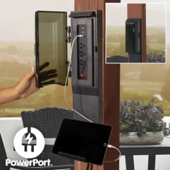 Backyard Discovery Ashland Cedar Wood Pergola Kit Medium Brown