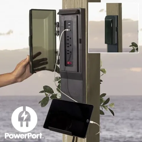 Backyard Discovery Somerville Cedar Wood Pergola Kit Barnwood Grey