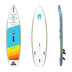 Badfish Flyweight Inflatable Stand Up Paddle Board White/Blue/Multi