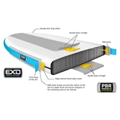 Badfish Monarch Inflatable Stand Up Paddle Board SUP Kit