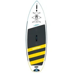 Badfish River Shred Inflatable Stand Up Paddle Board White/Yellow