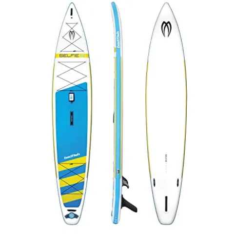 Badfish Selfie 14 Inflatable Stand Up Paddle Board Blue