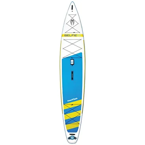 Badfish Selfie 14 Inflatable Stand Up Paddle Board Blue