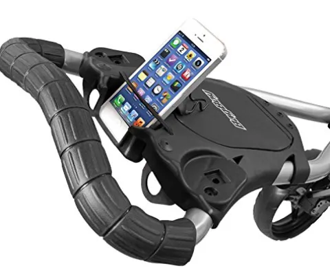 Bag Boy Quad XL Golf Cart Matte Black/Red