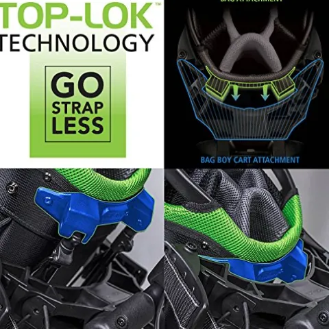 Bag Boy Quad XL Golf Cart Matte Black/Red