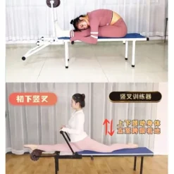 BailingDS Leg Stretcher Machine Flexibility Trainer Medium White