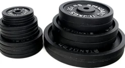 BalanceFrom Cast Iron Olympic 2-Inch Plate Weight Plate Style #2