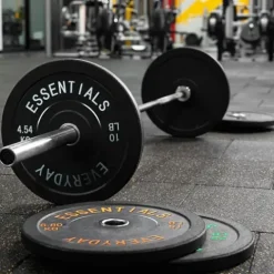 BalanceFrom Olympic Bumper Plate Set Black