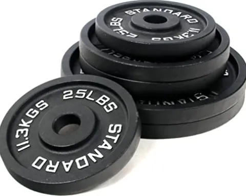 BalanceFrom Olympic Cast Iron Weight Plate Style #2