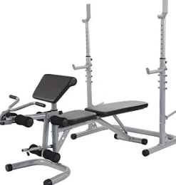 BalanceFrom Olympic Workout Bench Gray