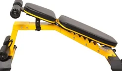 BalanceFrom Weight Bench Yellow/Black