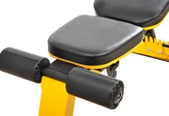 BalanceFrom Weight Bench Yellow/Black