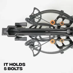 BALLISTA BAT Reverse Draw Mini Crossbow Black