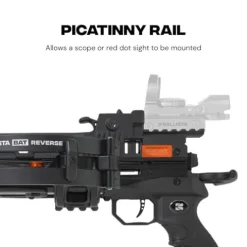 BALLISTA BAT Reverse Draw Mini Crossbow Black