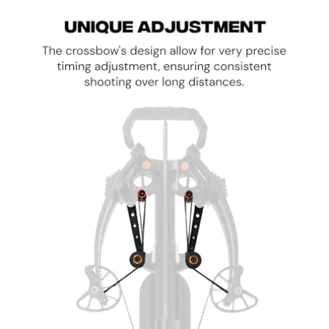 BALLISTA MegaBat Crossbow for Hunting and Fishing Black