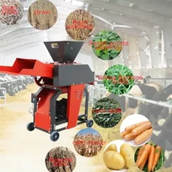 Banfluxion 220V 4-Blade Grass Cutting Machine Red