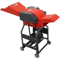 Banfluxion 220V 4-Blade Hay Cutter Pulverizer Red