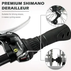 Barbella Adult Mountain Tricycle Navy-Blue