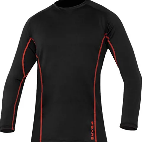 Bare Aqua-Trek 1 Men’s Pro Dry Suit Black Medium Large with Free Base Layer