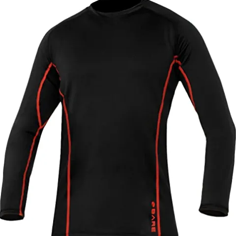Bare Aqua-Trek 1 Men’s Pro Dry Suit Black Medium Large with Free Base Layer