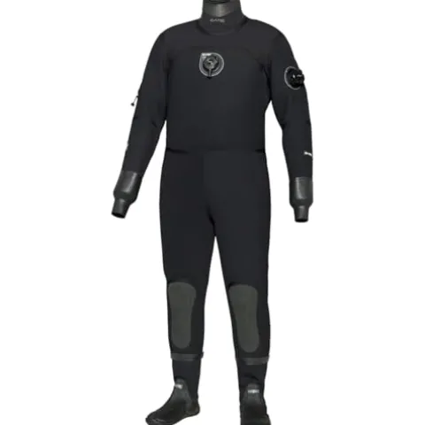Bare D6 HD Pro Dry Mens Drysuit Black Medium