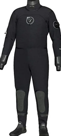 Bare D6 HD Pro Dry Mens Drysuit Black