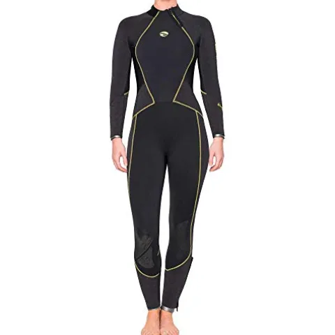 Bare Evoke 7mm Full Wetsuit Black