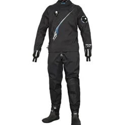 Bare Front Zip Trilam Tech Dry Men’s Drysuit Black
