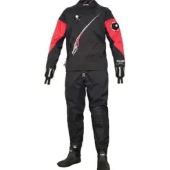 Bare Front Zip Trilam Tech Dry Men’s Drysuit Black