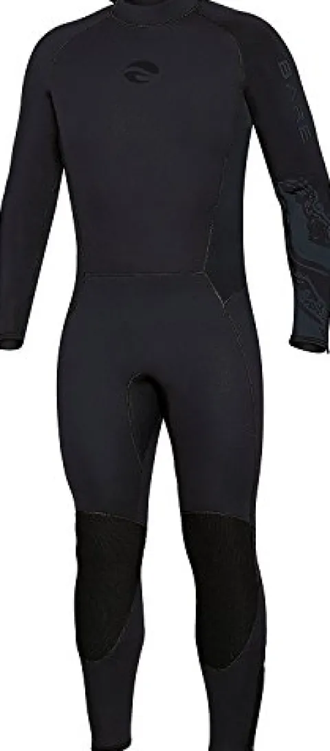Bare Men’s 5mm Velocity Ultra Progressive Full-Stretch Wetsuit Black
