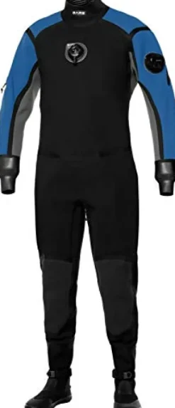Bare Mens Sentry Pro Dry Drysuit Blue XL Short