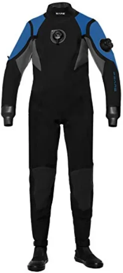 Bare Women’s Guardian Pro Drysuit Blue X-Small Short