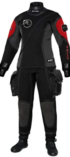 Bare Women’s Guardian Tech Drysuit Red