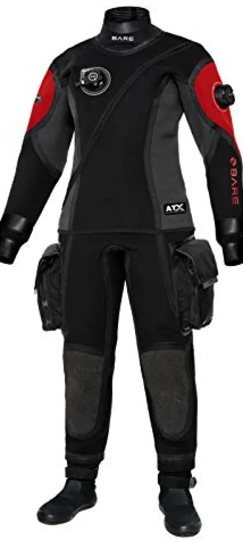 Bare Women’s Guardian Tech Drysuit Red