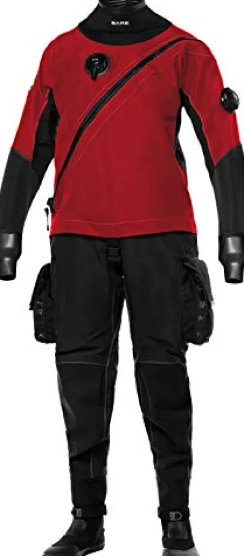 Bare X-Mission Evolution Drysuit Red